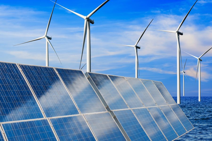 offshore wind and solar dreamstime_xxl_212287177 Use AI in the Wisdom Circle to Maximize Stainless Steel Profits in Air, Water, Energy
