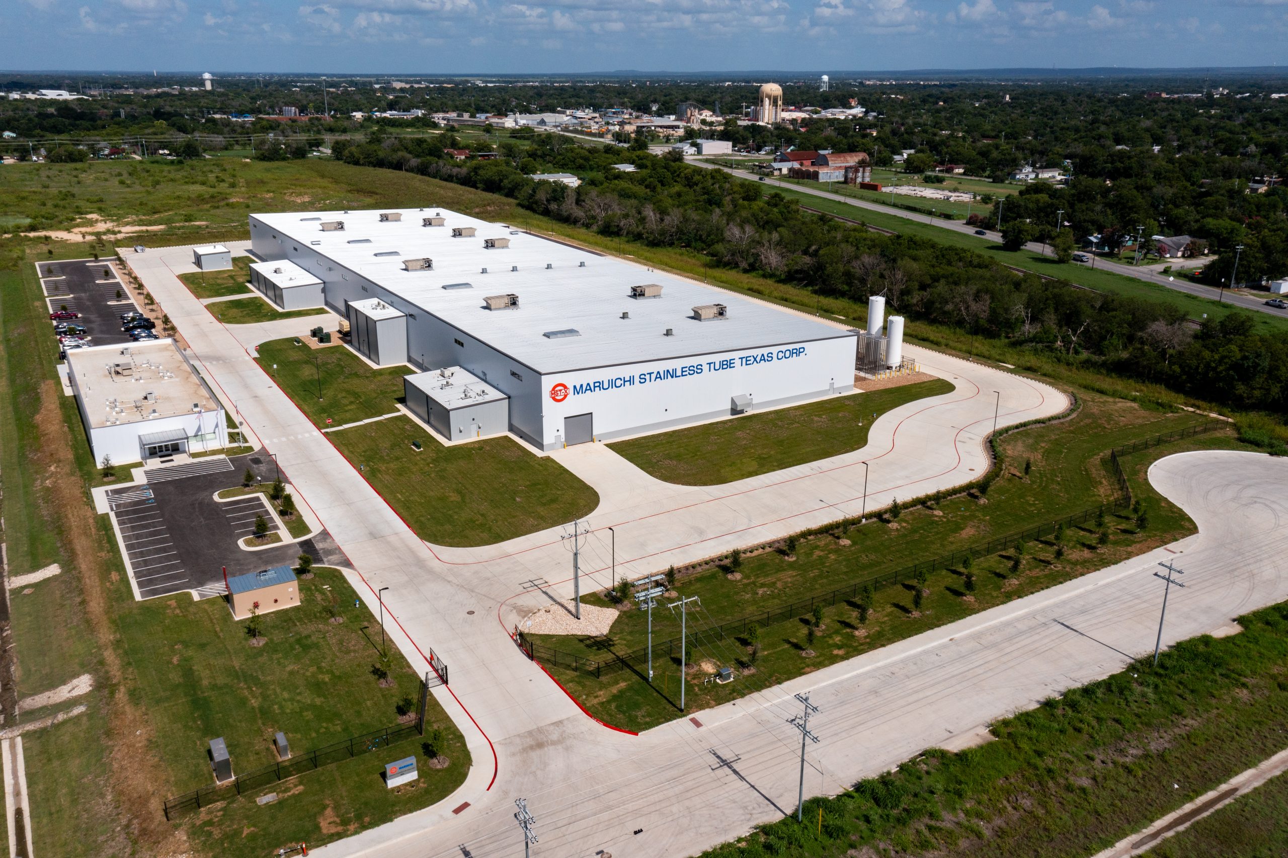 Maruichi Stainless Texas 空撮